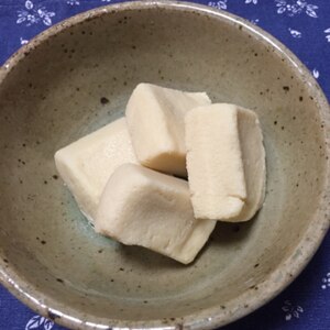 ゆっくり煮る高野豆腐